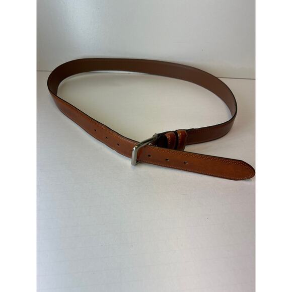 Izod Leather Belt Mens Brown - Picture 1 of 6